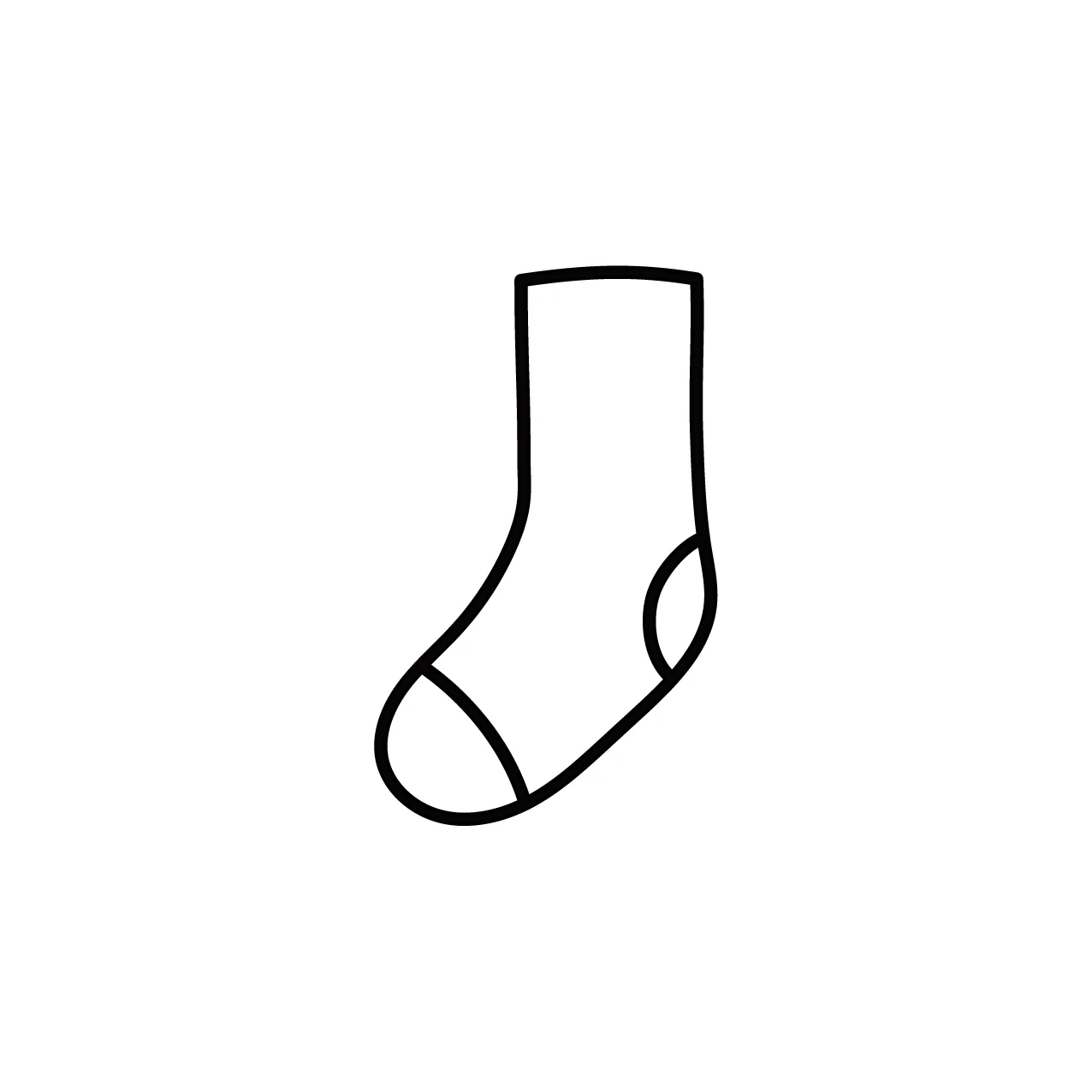 ソックスのイラスト