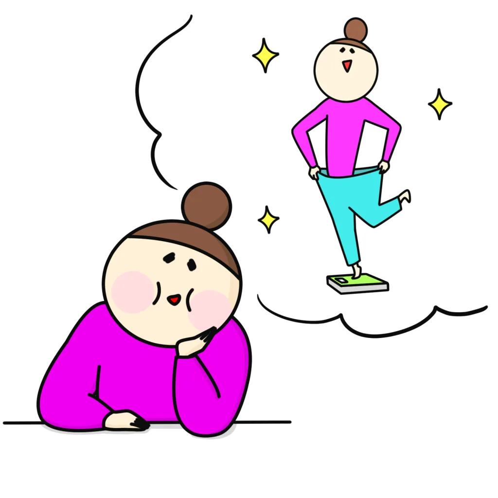 ダイエット女性