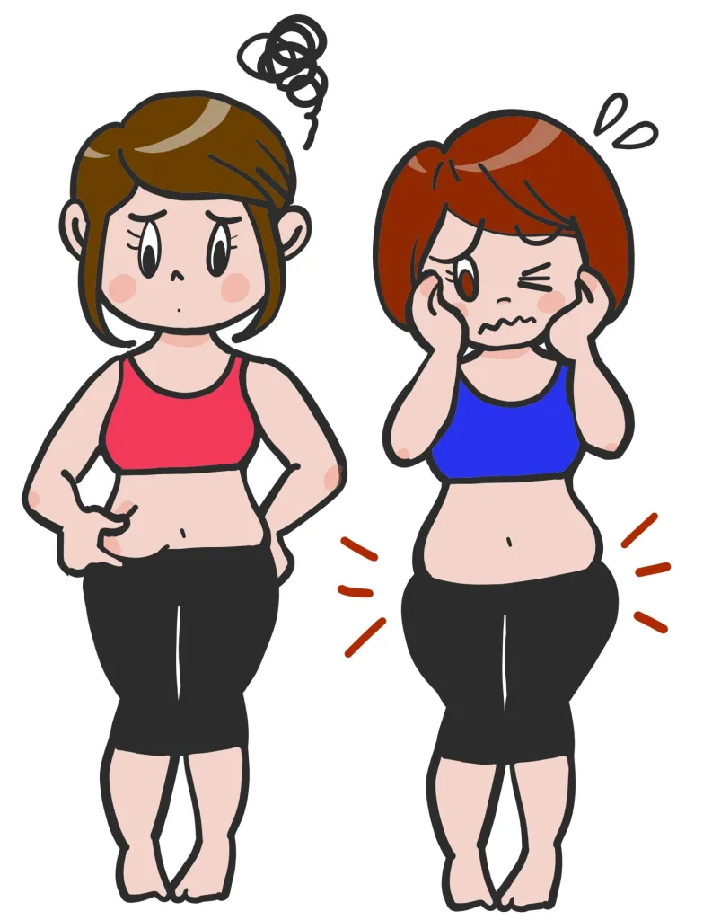 筋トレ不足で“痩せやすい体”が作れていない